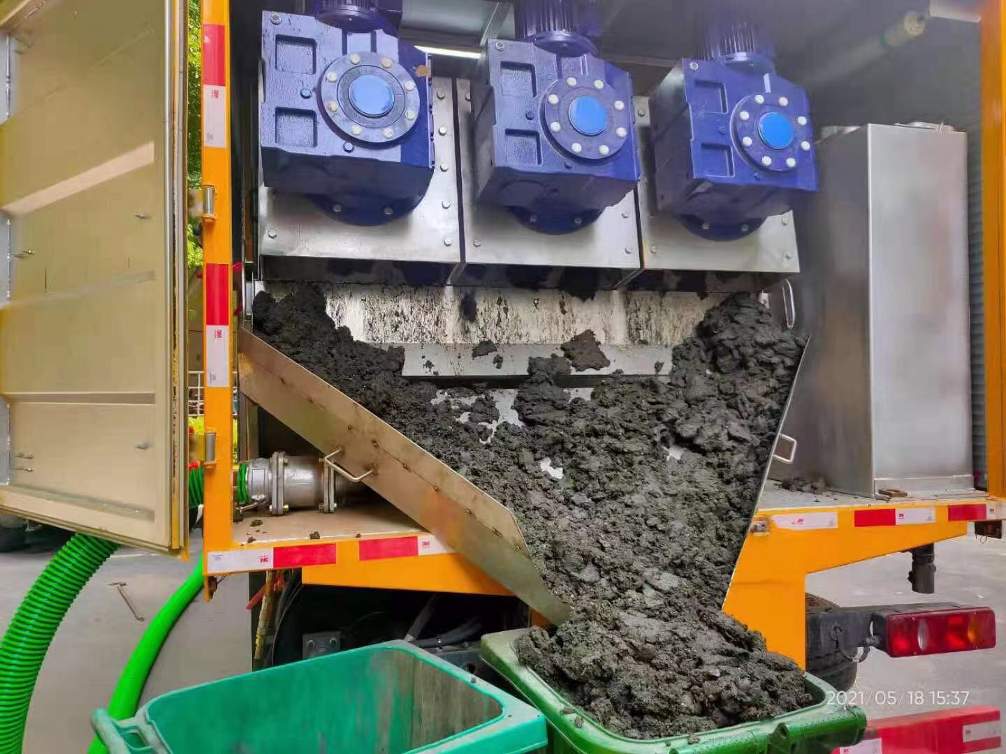 阳春化粪池清掏城市维护站-泥浆净化干湿分离处理